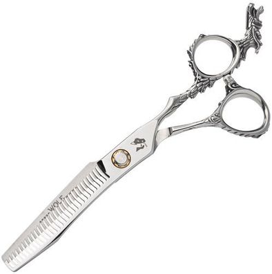WOLF Degloving Rechtshänderschere 5.5 Silvero Offset-Frisierschere