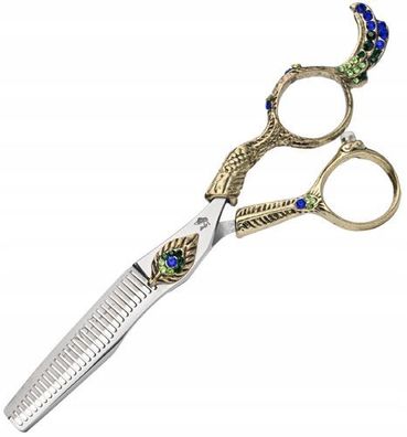 WOLF Degloving rechtshändige Schere 5.5 Flame Offset Friseurschere