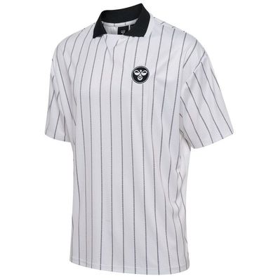 Hummel Polo Shirt Chevron Pinstripe 237806