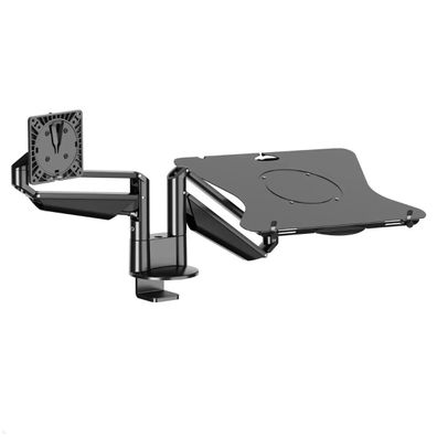 Novus Clu Duo Monitorhalter und Laptophalter, schwarz (990 + 4618 + 000)