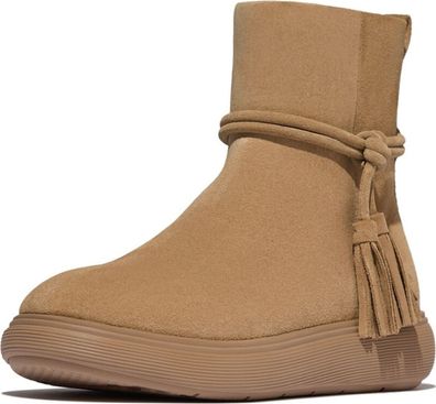 FitFlop Damen Stiefel IQ-Comff Tassel Suede Short Boots E3B