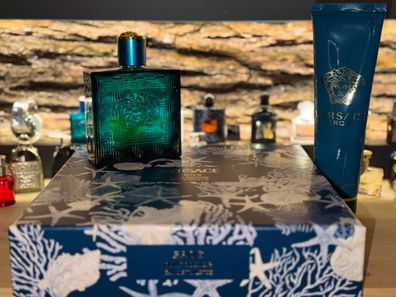 Versace Eros Duftset 100ml eau de Toilette + 150ml Duschgel NEU & OVP