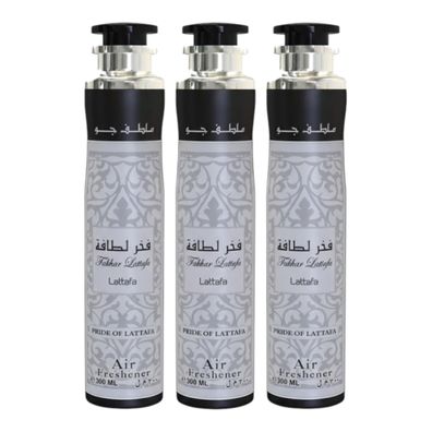 Lattafa Fakhar Raumspray Lufterfrischer SET 3x300 ml