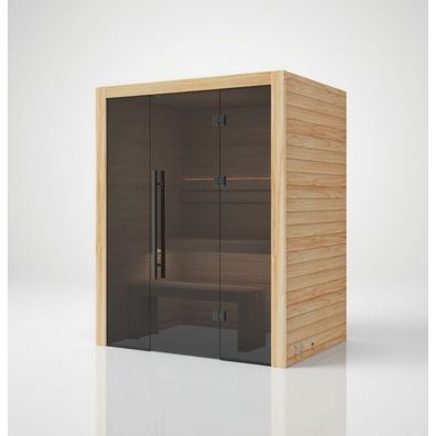 Hekla Traditional 160 Scandi Sauna für 2-3 Personen Saunakabine 160x120x210 cm