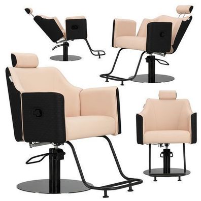 Barbersessel Brilia Friseurstuhl hydraulisch für Friseursalon Barbershop Barberking