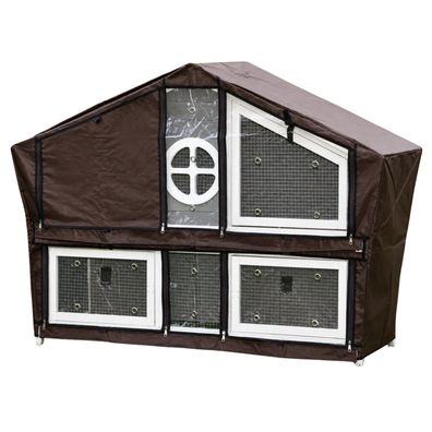 Nanook Schutzhülle für Hasenstall Momo 143 x 58 x 110 cm wetterfest und belüftet