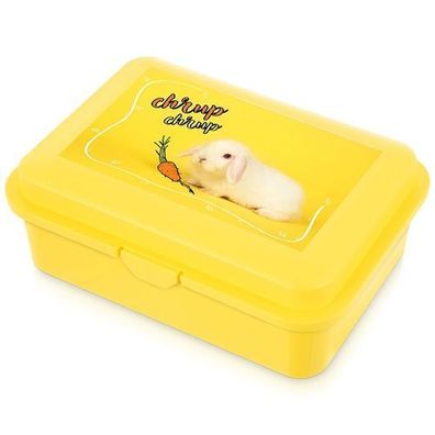 Frühstücksbehälter „Gelber Hase“, 750 ml