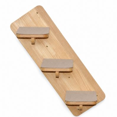 Nanook Katzentreppe 3-stufig 60 x 20 x 22 cm Kletterwand-Modul und rutschfest