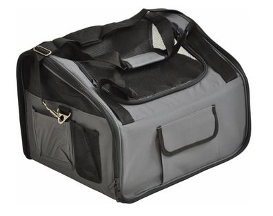 Nanook Tiertragetasche Transporttasche anthrazit 43 x 37 x 30 cm