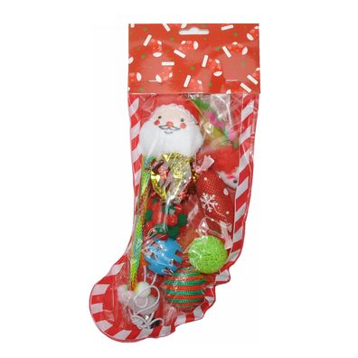Nanook Katzenspielzeugset Weihnachten Federstab, Bälle und Mäuse 10-teilig
