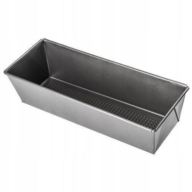 KADAX Backform, mit Antihaftschicht, Grau, 31 x 11,5 x 7,5 cm