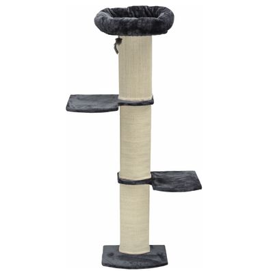 Nanook Wandkratzbaum Stella, grau Katzen 186 x 45 x 39 cm Wandmontage