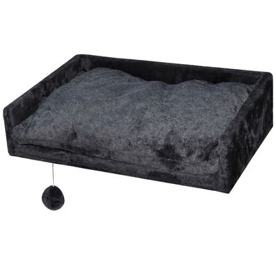 Nanook Liegemulde rechteckig mit Kissen Katzen 60 x 40 x 12 cm