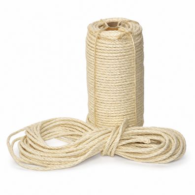 Nanook Natur-Sisalseil für Kratzbäume Ø 6 oder 8 mm 20, 50 oder 100 m