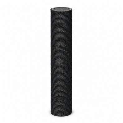 Nanook Sisal-Ersatzkratzstamm schwarz Ø 9 cm Kratzbaum M8 in 45,50 oder 60 cm