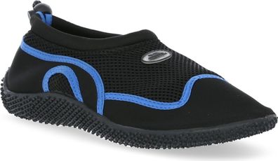 Trespass Badeschuh Paddle - Unisex Aqua Shoe Black/Blue