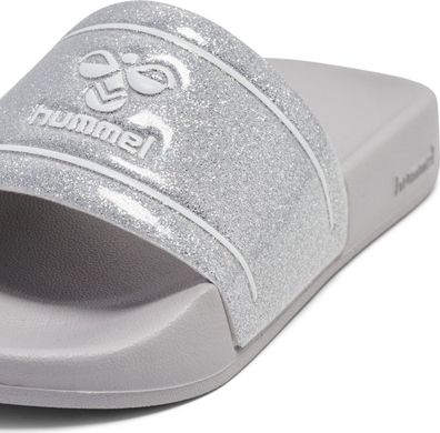 Hummel Kinder Badelatschen Pool Slide Glitter Jr 228535