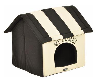 Nanook Hunde-/Katzenhöhle Adrian 60 x 55 x 54 cm faltbar und waschbares Kissen