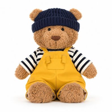 Jellycat Bartholomew Bear Seafarer Outfit Kuscheltier Baer Spielzeug Plüschtier 26CM