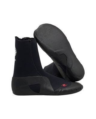 RIP CURL Neopren Schuh Omega 5Mm Round Toe With Zip black