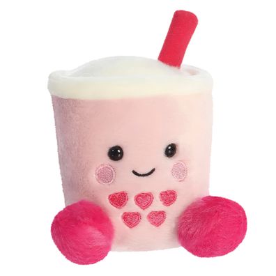 Aurora, 77223 Palm Pals Tangy Heart Boba 12,7 cm, Plüschtier, Rosa