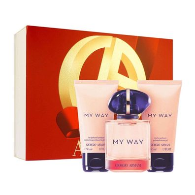 Giorgio Armani My Way Eau de Parfum 50ml + BL 50ml + SG 50ml Set