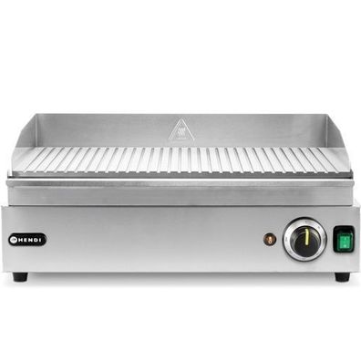 Elektrogrill, gerillte Grillplatte, 527 x 404 mm, 2400 W