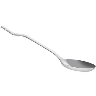 Pizzasaucenlöffel aus Stahl, 50 ml, 280 x 65 mm