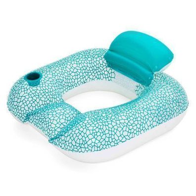 Aufblasbarer Schwimmstuhl blau Bestway 43097