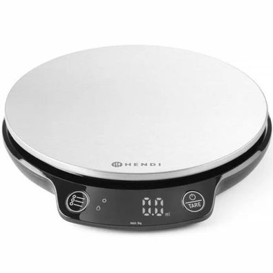 Elektronische Küchenwaage mit Timer 3.000 g / 0,1 g - Hendi 580011