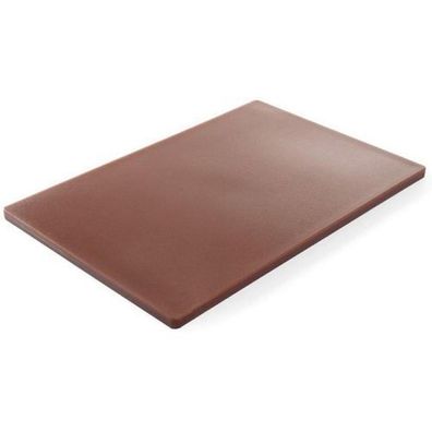 HACCP-Schneidebrett für Fleisch & Aufschnitt, 450 × 300 mm, braun, Hendi 825556