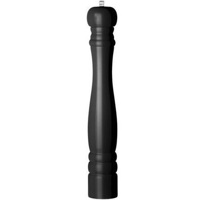 Schwarze Pfeffermühle aus Holz, Durchmesser 65 x 415 mm - Hendi 469545