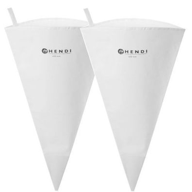 Spritzbeutel für Konditorei und Dekoration, 45 cm, 2er-Set - Hendi 550427