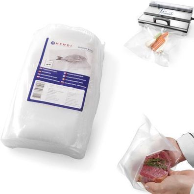 Gerändelte Beutel für Streifenvakuumverpackungsmaschinen 150x250mm 100 Stück