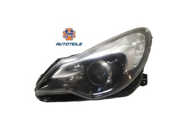 Opel Corsa D Scheinwerfer Fahrerseite Links Facelift AFL 13295019 PN DEFEKT VWYGR