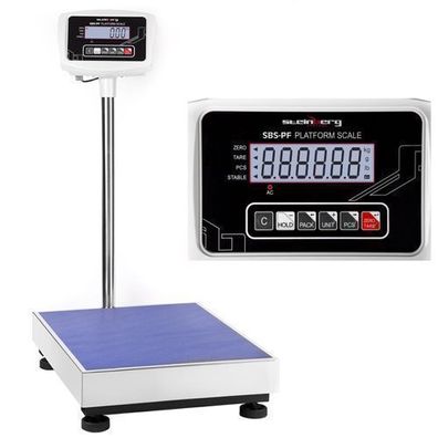 SBS-PF-150 LCD-Plattformwaage für Lagerhallen bis 150 kg