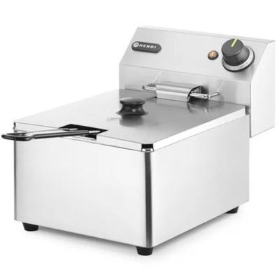 Gewerbefritteuse Kitchen Line 3,3 kW 230 V 6 l - Hendi 205815