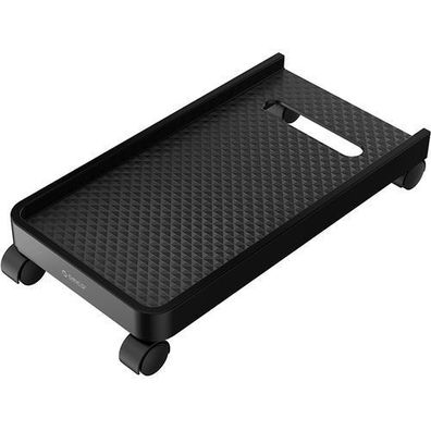 CPB2 Computerregal mit Rollen - Schwarz