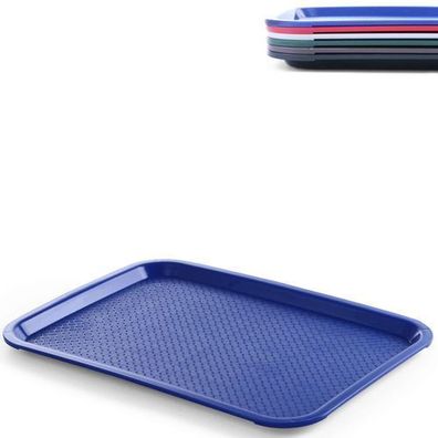 Polypropylen-Fast-Food-Schale 35 x 45 cm - Blau