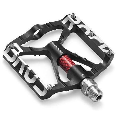 MTB-Plattformpedal-Set aus Aluminiumlegierung - Schwarz