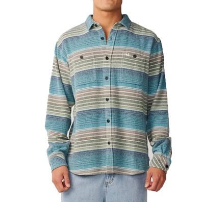 RIP CURL Hemd Classic Surf Baja Flannel dusty jade