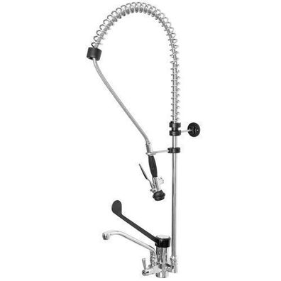 Gastronomische Armatur mit Auslauf und Brause, Höhe 106 cm - Hendi 810279