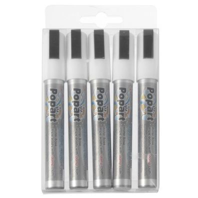 Whiteboard-Marker, Spitze 2-6 mm, 5er-Set - Hendi 664209