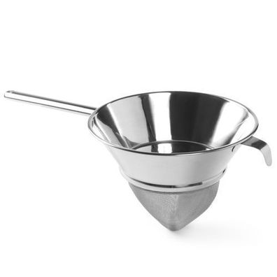 Chinesisches Kegelsieb mit dichtem Stahlgewebe, Durchmesser 245 mm - Hendi 647561