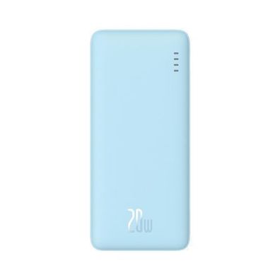 Powerbank 10000mAh Airpow Schnellladefunktion 20W - blau