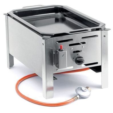 Bake Master Mini-Gasbratpfanne 290x480mm 5,8kW - Hendi 154601