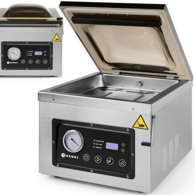 Kammer-Vakuumverpackungsmaschine mit Ölpumpe 300 mm 950 W PROFI LINE 300 Hendi 201435
