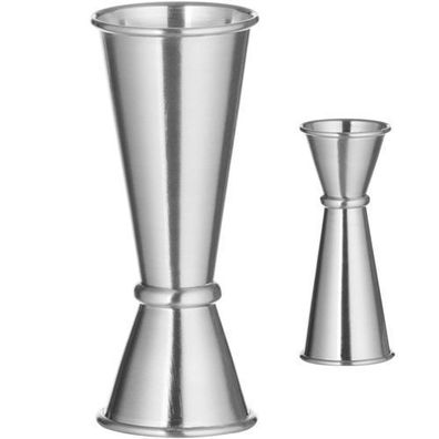 Doppelseitiger Messbecher für Cocktails, 25 ml, 50 ml