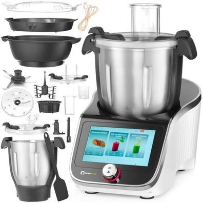 HendiChef IPC Küchenroboter 4,5 l, 1400 W, mit Waage, 20 Funktionen – Hendi 221761