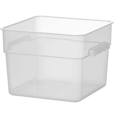 Lebensmittelbehälter mit Skala, 11,4 l, 290 × 290 × 210 mm, Hendi 870945